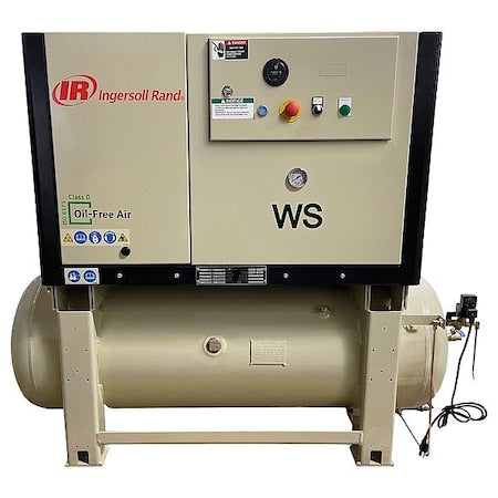 Ingersoll-Rand WS7.5S-A145-E120H-230-3-60 - Scroll Compressor,10 hp Output Power
