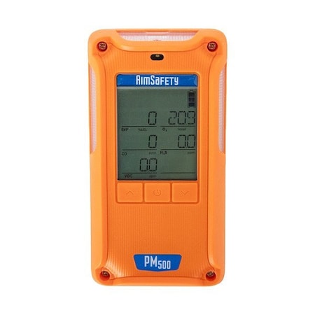 Aimsafety PM500-IR-NH3 - PM500 Multi-Gas Detector, IP67, LCD, 5 day Battery Life