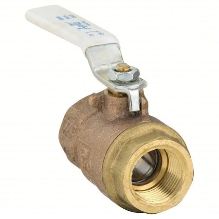 Apollo Valves 77CLF10401A - Manual 2-Way Ball Valve,NPT,Brass,Bronze