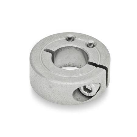J.W. Winco 7062.1-55-B30-NI-B - One-Piece Shaft Collars