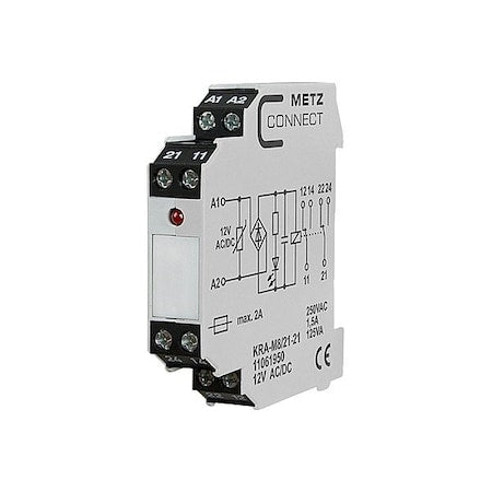 Metz Connect 11061950 - Changeover Contact, 24 V AC/DC, 2 Outputs