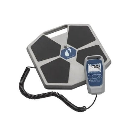 Inficon 501-202-G1 - Wey-TEK Pro Charging Scale, LCD, 275 lb Load Capacity, Wired Handset, Includes Carrying Case