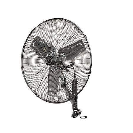 Tpi CACU 24-WO - Mounted Fan, Gray, 24 in Dia, Aluminum