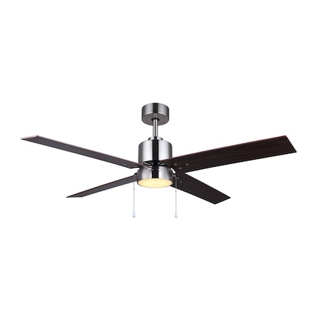 Canarm CF52TAT4BN-ES - Ceiling Fan,Gray,52in Dia,4 Blade