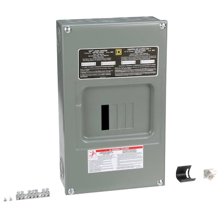 Square D QO148L125GS - Load Center, 4 Spaces, 125 A Amps, 240 V