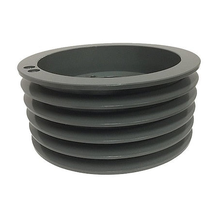 5B60SK - V-Belt Pulley, Cast Iron, 6.35 in OD