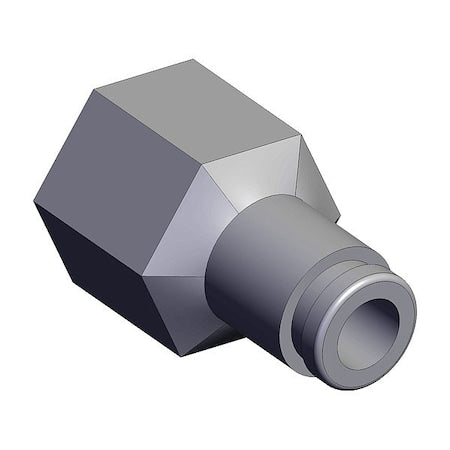 Smc KQG2F06-02 - Push-Fit Fitting,Straight