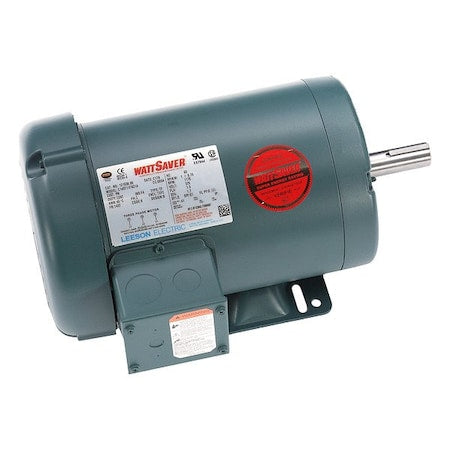 Leeson 121938.00 - Three-Phase General Purpose Motor, 1 HP, 145 T Frame, 575 V Voltage, 1,170 Nameplate RPM