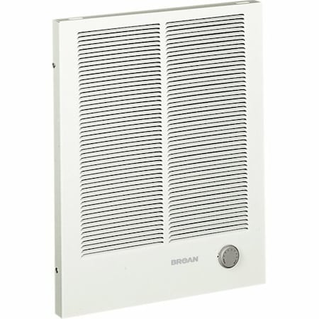 Broan-Nutone 194 - Recessed Electric Wall-Mount Heater, Recessed or Surface, 1125/2250, 1500/3000 W, 208/240 V AC