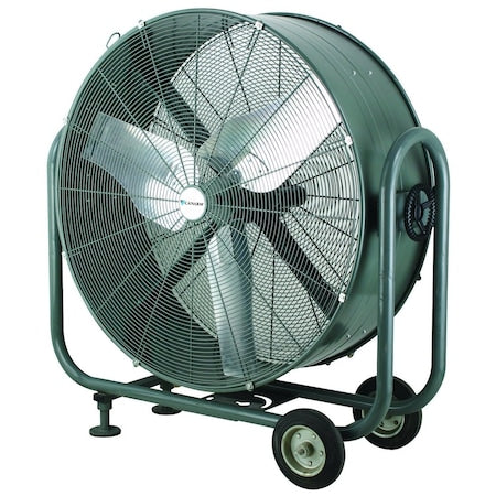 Canarm HVR36 - Industrial Fan, Ceiling Mount, 36 in Blade Dia, 120 V, 18,564/16,094 cfm, Non-Oscillating