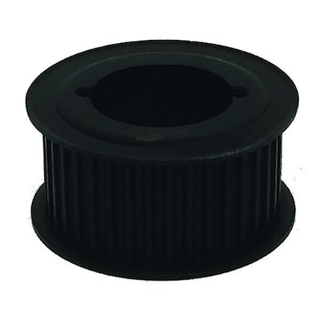 64-5P25-1610 - Timing Belt Pulley,Cast Iron,W19/32in