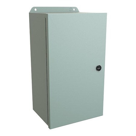 Hammond EJ1486 - Latches Electrical Enclosure, 14 in H, 6 in D, 8 in W, 12, 13, 3 R, 4, Steel