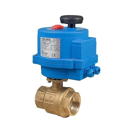 Bonomi 8E064LF-001-1/4 - Electrically Actuated Two-Way Ball Valve