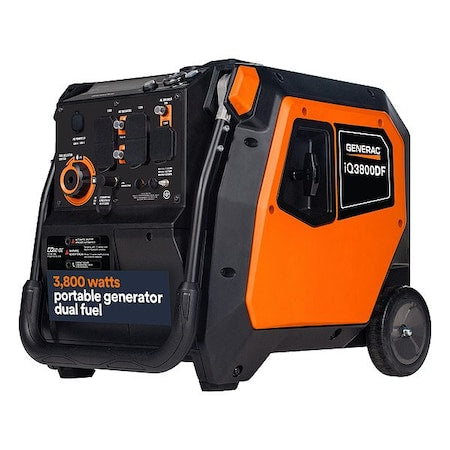 Generac 8946 - Portable Generator, Gasoline/Propane, Electric Start, 120 V AC