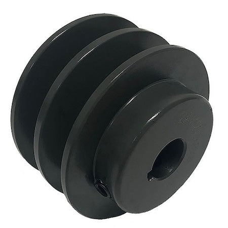2AK84X1 - V-Belt Pulley, Cast Iron, Fixed