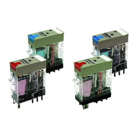 Omron G2R-1-SND DC12(S) - General Purpose Relay, Square, 43.2 m A, 5 Pins, Plug-in