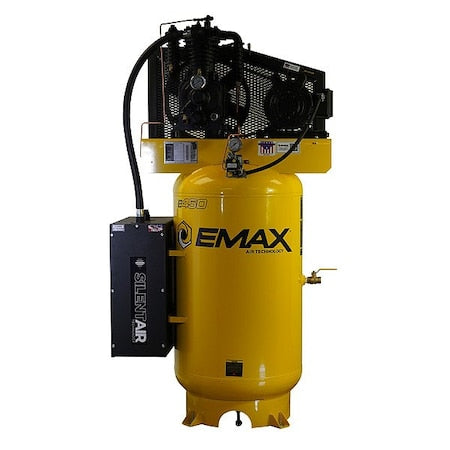 Emax ESPR05V080I1 - Electric Air Compressor,Vertical,19 cfm