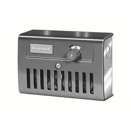 Honeywell T631C1103/U - Line Voltage Mechanical Thermostat, Heat or Cool, -30 to 100 F, 24 to 277 V AC, 1 C, 1 H