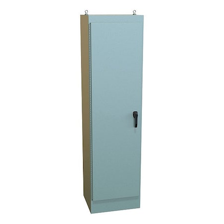 Hammond 1418YW20 - Handle Electrical Enclosure, 90 in H, 20 in D, 24 in W, 12, Steel
