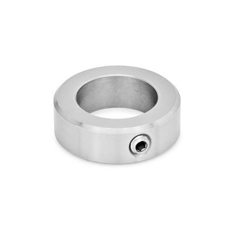 J.W. Winco 705-5-E-NI - Set Screw Shaft Collars