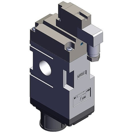 Smc VP717Y-5DZ1 - Solenoid Air Control Valve,88 13/16 mm L