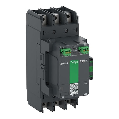 Schneider Electric LC1G185LSEA - IEC Magnetic Contactor, 1 NC/1 NO, 200 V-500 V AC/DC, 3 P, Spring Type
