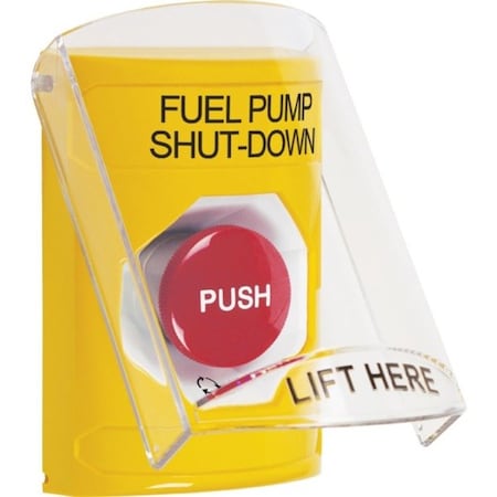 Safety Technology International SS2221PS-EN - Fuel Pump Shutdown Push Button,2-7/8" D