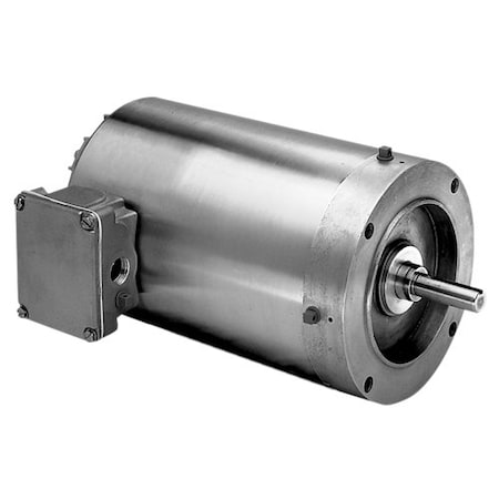 U.S. Motors WDP1P2ACR - Three-Phase Washdown Motor, 1 hp HP, 145 TC Frame, 230/460 V AC Voltage, 1,725 RPM Nameplate RPM