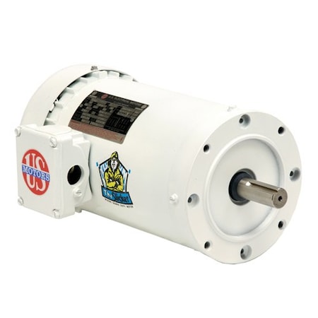 U.S. Motors WD32P1ACR - Washdown Motor,1-1/2hp,208-230/460 VAC
