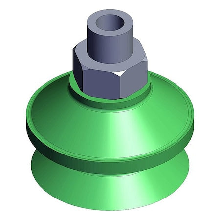 Smc ZP3C-T32BFS-MF-AG01 - Vacuum Cup Assembly,Green,Bellows Pad