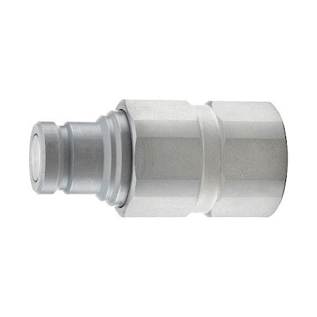 Parker FEM-372-8FP - Nose Piece Assembly Coupling, Steel Body, Push-to-Connect Lock, 1/2"-14 Thread Size