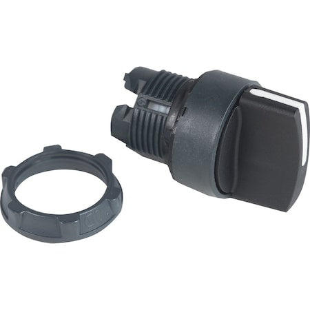 Schneider Electric ZB5AD2 - Short Handle Selector Switch,Blk,2 Pos,22mm