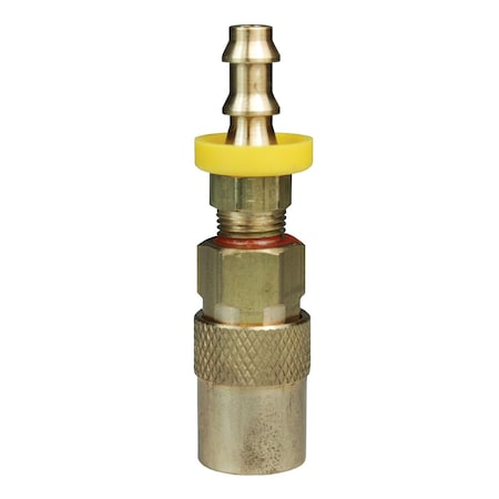 Dixon 3CMB4-B-E - CM Unvalved,Coupler,3/8" Push Barb,1/2"