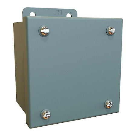 Hammond 1414SCA - Screws Electrical Enclosure, 4 in H, 3 in D, 4 in W, 12, 13, Steel