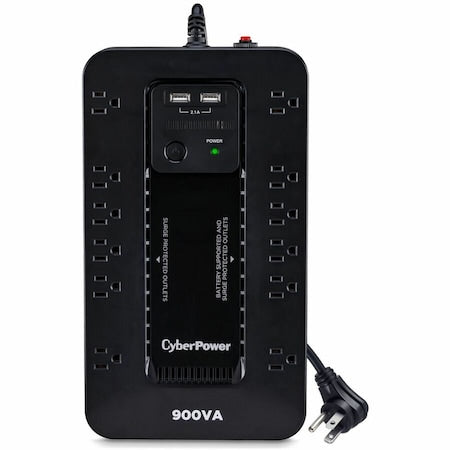 Cyberpower ST900U - UPS System, Standby, Out: 120 V AC In: 120 V AC