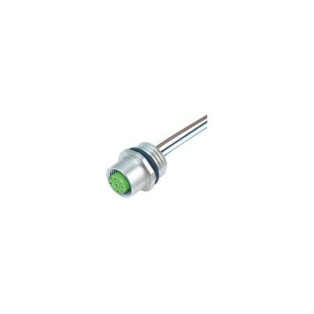 Murrelektronik 7000-13542-9710050 - Cordset,Front-Mounting,M12,0.34 sq mm,4 A