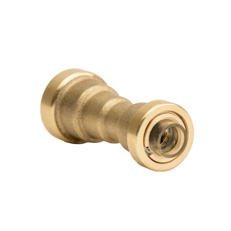 Quickfitting HV-CR-500375 - Union,Brass,Push-Fit3/8",Push-Fit1/2"