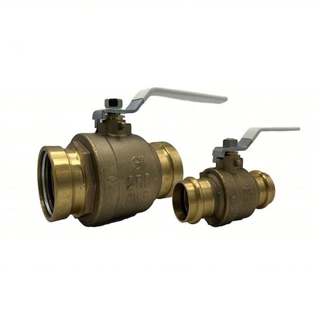 Apollo 94VLF10001B - Manual Two-Way Ball Valve,7.4" L