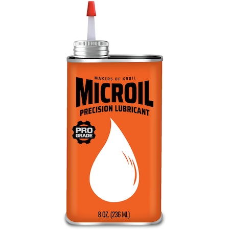 Kroil MC081C - Lubricant, 8 oz, Can, Mineral Oil Base, 130 Degrees F Max Op Temp, Amber