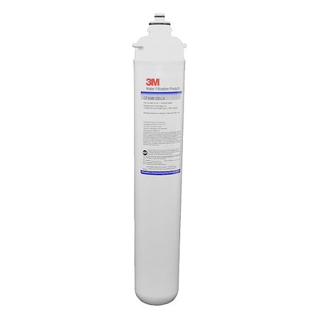 3M Filtration CFS8812ELX-S - Quick-Connect Filter,1.7gpm,31/8in Dia