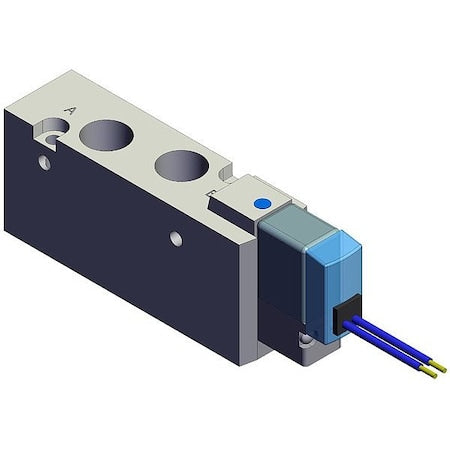 Smc SYJ7120-5G-01T - Solenoid Air Control Valve,84 3/16 mm L