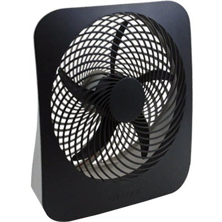 Treva/O2Cool FD10002A - Compact Fan, 2 Speeds, Gray, AC Adapter
