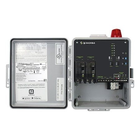 Sje-Rhombus EZID1W114C3A4A6A10E24E30A - Control Panel,7to15 A,Single,120to230 VAC