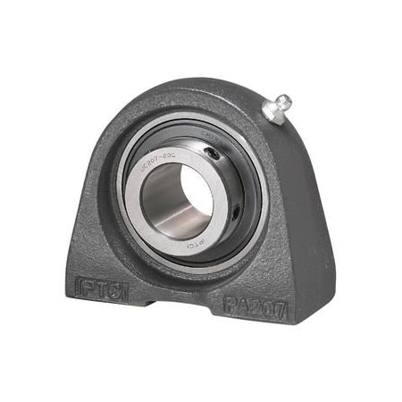 Iptci UCPA206-19 - Pillow Block Bearing, Cast Iron Housing Material, 1.1875 in Dia