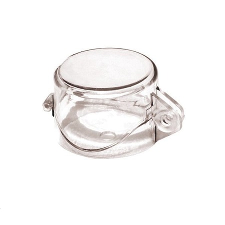 Zing 7865 - Push Button Lockout Base,Clear,Acrylic