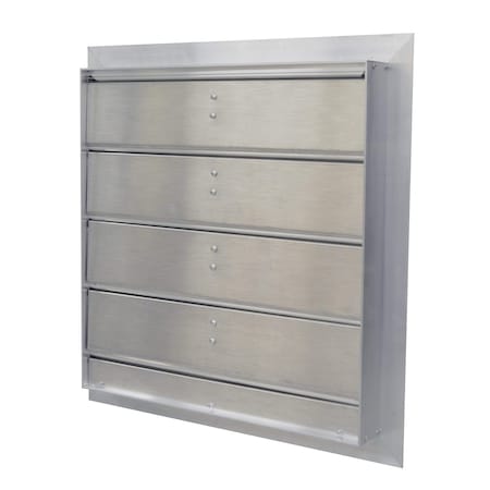 Canarm SR3218X18 - Manual Damper,Aluminum,Square