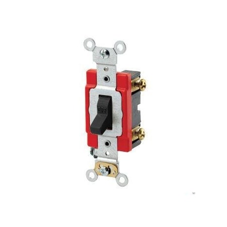 Leviton 1222-2E - Toggle Double-Pole 20 A Extra HD Black