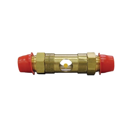 Supco SG206 - Eye Sight Glass,1/2" MF x 1/2" FF