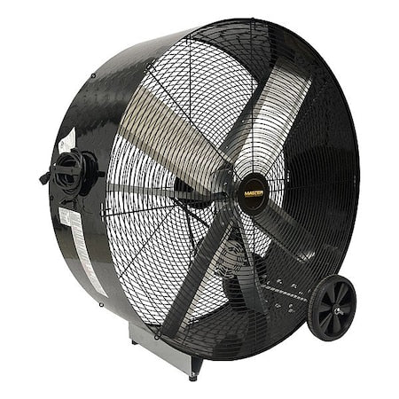 Master MAC-48-BDF-C - Circulating Fan,48in Dia,Black,Mobile