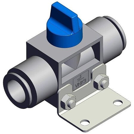 Smc VHK3A-12F-12FL - Finger valve, VHK, 49 mm, 63 mm